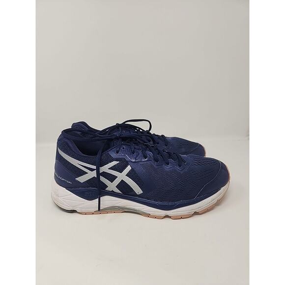 Asics Womens Sneakers Shoes Size 10 Gel Foundation 13 Blue Running Athletic - Picture 9 of 16